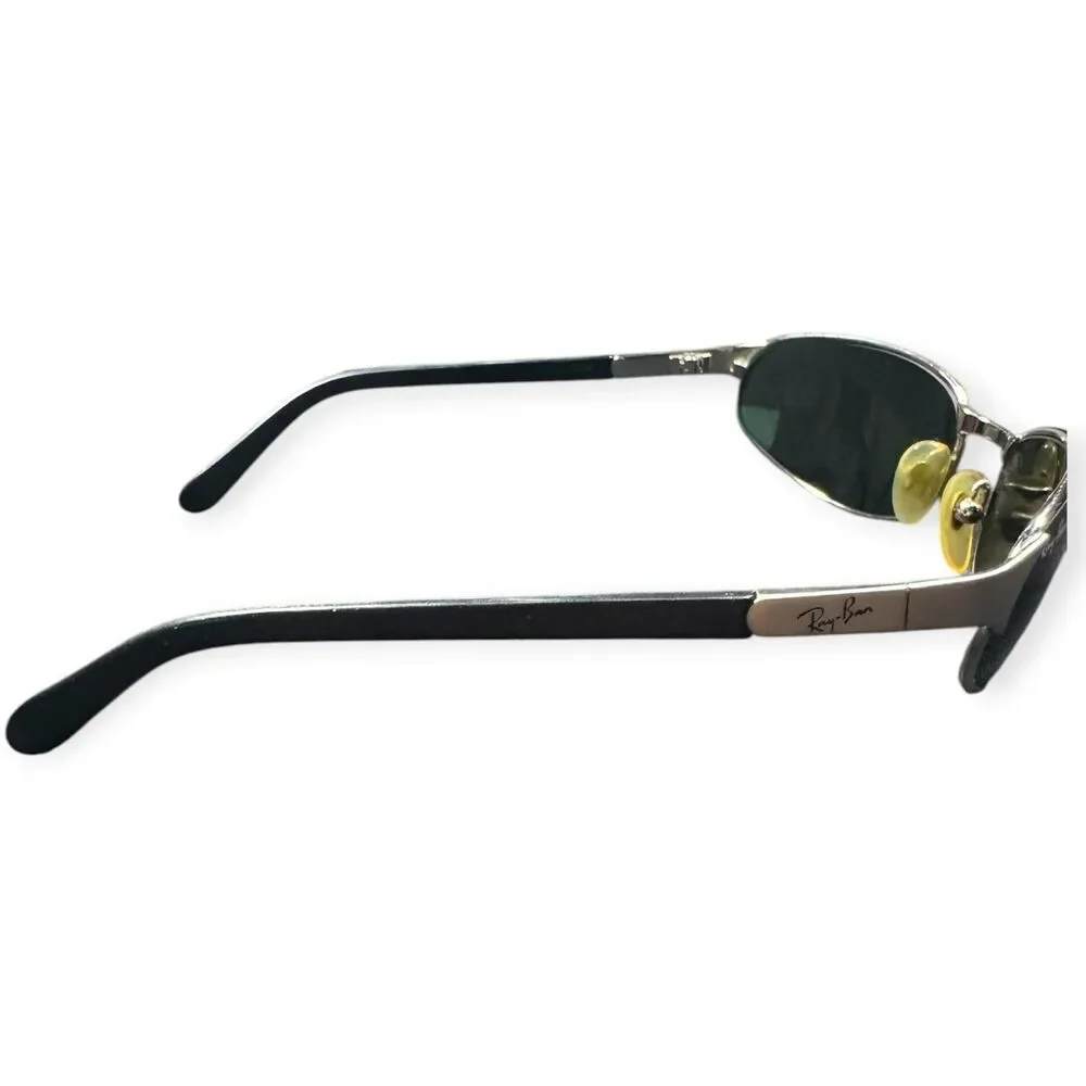 Ray-Ban RB3142 Wrap Sunglasses Gunmetal/Black Frame 59-18mm Retro